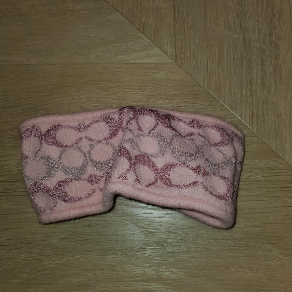 Coach Pink Baby Headband - Picture 2 of 2